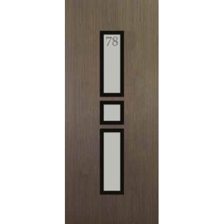 S-Line Essen Glas 3 bejárati ajtópanel betét