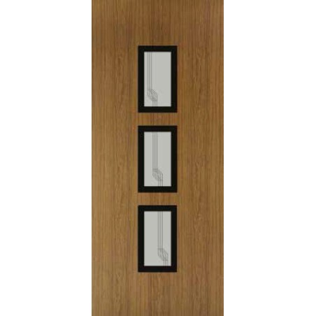 S-Line Friedberg Glas 3 bejárati ajtópanel betét