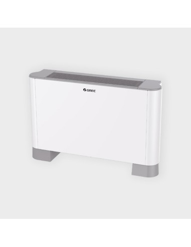 Gree 2 csöves, burkolatos, lábon álló parapet 1,7 kW-os fan-coil