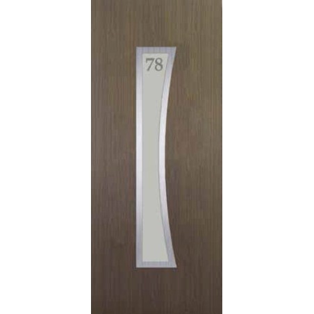 S-Line Kassel Glas 1 Bejárati ajtópanel betét