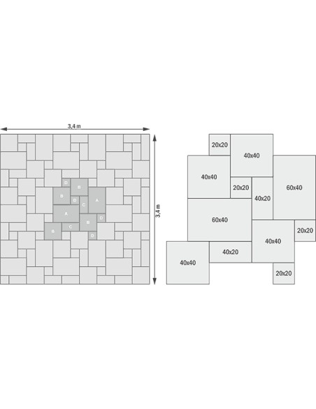 Star Stone Arvore moduláris kőburkolat