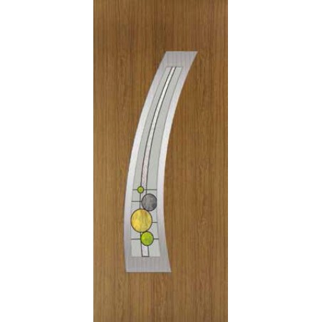 S-Line Mainz Glas 1 Bejárati ajtópanel betét