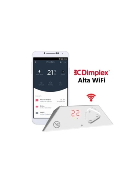 NOBO DIMPLEX ALTA Wi-fi fűtőpanel 750W