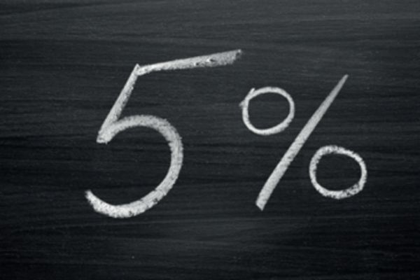 A pótmunka is mehet 5%-os áfával?