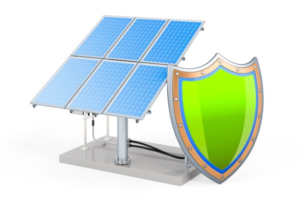 Napelemek biztosítása